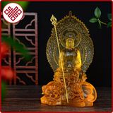  Tượng Phật Địa Tạng Vương Bồ Tát [Kim Cương Hỷ Lạc] Lưu Ly 