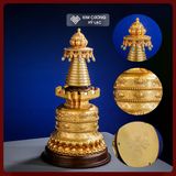  Bảo Tháp Mật Tông Đồng Cao Cấp [Kim Cương Hỷ Lạc] Bảo Tháp Cúng Dường Mật Tông, Trang Trí Ban Thờ 