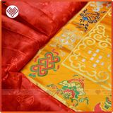  Lọng Trang Trí Bàn Thờ Mật Tông - Bảo Cái [Kim Cương Hỷ Lạc] Chày Kim Cương Đôi 