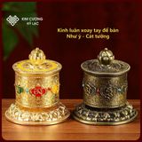  Kinh Luân Xoay, Bánh Xe Mani [Kim Cương Hỷ Lạc] Để Bàn, Để Ô Tô Mang Lại Bình An Và May Mắn 