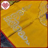  Rèm Cửa Trang Trí Ban Thờ Mật Tông [Kim Cương Hỷ Lạc] Torma - Kalachakra Nền Vàng 