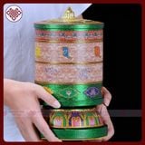  Kinh Luân Điện Xoay Để Bàn Mật Tông [Kim Cương Hỷ Lạc] - Nhiều Màu 