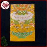  Rèm Cửa Trang Trí Bàn Thờ Mật Tông [Kim Cương Hỷ Lạc] Bát Cát Tường Màu Vàng 