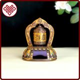  Kinh Luân Xoay Chú Microfilm Không Nhạc [Kim Cương Hỷ Lạc] Decor Xe Ô tô Pin Năng Lượng Mặt Trời 