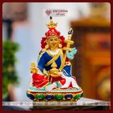  Tượng Phật Mật Tông, Tượng Bổn Tôn Vẽ Màu [Kim Cương Hỷ Lạc] Cỡ 14 Cm 