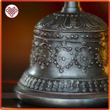  Chuông Cầm Tay Mật Tông [Kim Cương Hỷ Lạc] 5 Chấu Đen 