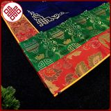  Rèm Cửa Trang Trí Bàn Thờ Mật Tông [Kim Cương Hỷ Lạc] Kalachakra Nền Xanh 