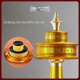  Kinh Luân Cầm Tay Om Mani Pad Me Hum [Kim Cương Hỷ Lạc] Hợp Kim Cao Cấp Lõi Chú Microflim 