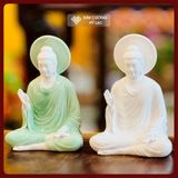  Tượng Đức Phật Thích Ca Mâu Ni, Tượng Phật Gốm [Kim Cương Hỷ Lạc] Chất Liệu Gốm Tử Sa 15 - 30cm 