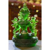  Tượng Tara Lưu Ly Mật Tông [Kim Cương Hỷ Lạc] 32Cm 