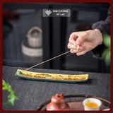  Đế Cắm Nhang- Khay Cắm Nhang Gốm Sứ [Kim Cương Hỷ Lạc] Khay Cắm Nhang Trầm Hương Nhiều Họa Tiết 