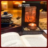  Hộp Nến Phật Bình An - Hộp Đựng Nến Phật Thích Ca [Kim Cương Hỷ Lạc] Trang Trí Nhà Cửa, Bàn Làm Việc 