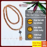  Chuỗi Bồ Đề Liên Hoa, Chuỗi Bồ Đề 108 Hạt [Kim Cương Hỷ Lạc] Bồ Đề Tự Nhiên 10mm 
