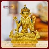  Tượng Phật Tara Trắng Mật Tông [Kim Cương Hỷ Lạc] 