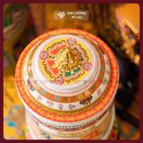  Kinh Luân Điện, Kinh Luân Xoay Có Nhạc [Kim Cương Hỷ Lạc] Size 21Cm, 30Cm, 48Cm 