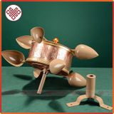  Kinh Luân Gió Mật Tông [Kim Cương Hỷ Lạc] Bằng Nhựa Và Đồng Cao Cấp 