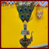  Chổi Lông Công Đồ Thờ Cúng Mật Tông [Kim Cương Hỷ Lạc] 