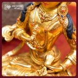  Tượng Phật Kim Cương Tát Đỏa, Tượng Đồng Nepal [Kim Cương Hỷ Lạc] Tượng Kim Cang Tát Đỏa 24cm 