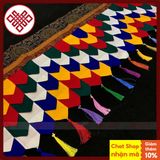  Rèm Quây Bàn Thờ,Trang Trí Bàn Thờ Mật Tông [Kim Cương Hỷ Lạc] Ngũ Sắc 