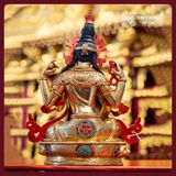  Tượng Diệu Âm Thiên Nữ 25CM - Chế Tác Thủ Công Nepal [Kim Cương Hỷ Lạc] Tượng Phật Mật Tông Đồng 