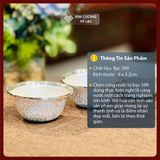  Chén Cúng, Ly Cúng Dường Chất Liệu Bạc S99 Cao Cấp [Kim Cương Hỷ Lạc] Ly Cúng Phật Bạc Viền Đồng 