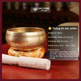  Chuông Xoay Nepal, Chuông Đồng Tụng Kinh [Kim Cương Hỷ Lạc] Chất Liệu Cao Cấp, Âm Thanh Trong Trẻo 