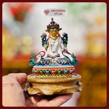  Đôn Gỗ - Đôn Kê Tượng Phật, Đế Gỗ Đặt Tượng [Kim Cương Hỷ Lạc] 3 Size 9, 11, 13cm Gỗ Tự Nhiên 