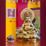  Tượng Phật Hoàng Thần Tài Dzambala [Kim Cương Hỷ Lạc] Tượng Đồng Cao Cấp Mạ Vàng 50cm 