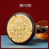  Bát Cát Tường Hợp Nhất Mật Tông [Kim Cương Hỷ Lạc] Hợp Kim Cao Cấp - May Mắn Thịnh Vượng 