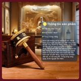  Kinh Luân Cầm Tay Tây Tạng Màu Vàng Mật Tông Loại 18cm [Kim Cương Hỷ Lạc] Kinh Luân Cầm Tay Hợp Kim 