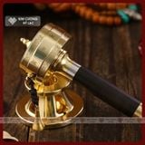  Kinh Luân Cầm Tay Siêu Biến Chú Cán Gỗ [Kim Cương Hỷ Lạc] Trọn Bộ Có Đế Cắm, Cao 17Cm 