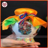  Bảo Bình Bạch Thần Tài Mật Tông (Zambala Trắng) [Kim Cương Hỷ Lạc] Bình Chiêu Tài Lộc 