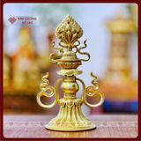  Bộ Thất Bảo Luân Vương, 7 Món Thất Bảo Mật Tông [Kim Cương Hỷ Lạc] Đồng Mạ Vàng Cao Cấp Size 20cm 