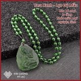  Dây Chuyền Mặt Phật Mật Tông [Kim Cương Hỷ Lạc] Lưu Ly 