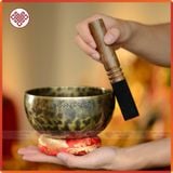  Chuông Xoay Full Moon Nepal [Kim Cương Hỷ Lạc] Size 10Cm, 15Cm - Thủ Công 