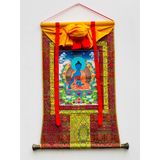  Thangka Tranh Phật Mật Tông [Kim Cương Hỷ Lạc] May Hoàn Thiện 