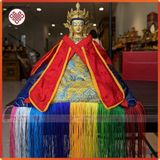  Y Áo Choàng Tượng Phật Mật Tông [Kim Cương Hỷ Lạc] Vải Gấm Cao Cấp 