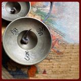  Chuông Đồng Nepal-Chuông Tingsha Tây Tạng Cao Cấp [Kim Cương Hỷ Lạc] Đồng Cao Cấp, Âm Chuông Cực Hay 