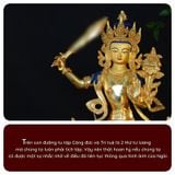  Tượng Phật Văn Thù Sư Lợi Bồ Tát Mật Tông [Kim Cương Hỷ Lạc] Nepal 33Cm 