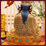  Tượng Liên Hoa Sinh Đồng Mạ Vàng Nepal 47cm [Kim Cương Hỷ Lạc] Tượng Đồng Nepal Hiếm Có 