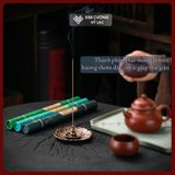  Nhang Trầm Hương Không Tăm [Kim Cương Hỷ Lạc] Bộ 11 Ống Nhang Trầm Hương, Thơm Dịu Nhẹ Tự Nhiên 100% 