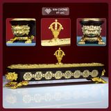  Lư Xông Đồng Cao Cấp- Lư Xông Khói Cúng Dường Mật Tông [Kim Cương Hỷ Lạc] Lư Xông Khắc Bát Cát Tường 