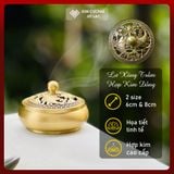  Lư Hương Đốt Trầm Lư Xông Trầm Đồ Thờ Cúng Trang Trí Bàn Thờ Mật Tông [Kim Cương Hỷ Lạc] 