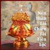  Nến Thần Tài - Nến Sáp Tài Lộc [Kim Cương Hỷ Lạc] Nến Chiêu Tài Đón Lộc Thần Tài- Nến Sáp Giá Rẻ 