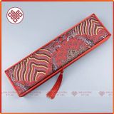  Hộp Gấm Quà Tặng Đựng Đồ Phong Thuỷ May Mắn [Kim Cương Hỷ Lạc] 