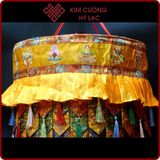  Lọng Gấm [Kim Cương Hỷ Lạc] Bát Cát Tường 