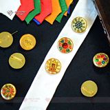  Biểu Tượng Phật Giáo Mật Tông [ Kim Cương Hỷ Lạc] Dùng Cài Áo Mang Lại Bình An 