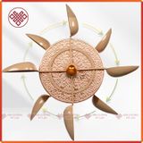  Kinh Luân Gió Mật Tông [Kim Cương Hỷ Lạc] Bằng Nhựa Và Đồng Cao Cấp 