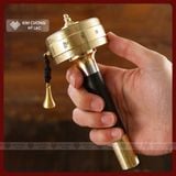  Kinh Luân Cầm Tay Siêu Biến Chú Cán Gỗ [Kim Cương Hỷ Lạc] Trọn Bộ Có Đế Cắm, Cao 17Cm 