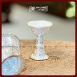  Bộ Cúng Hộ Pháp Cúng Dường Mật Tông [Kim Cương Hỷ Lạc] Chất Liệu Bạc S929 Cao Cấp 